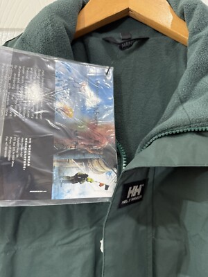 NWT MENS Blue HELLY HANSEN JACKET RN #73983 CA #26405 THINSULATE