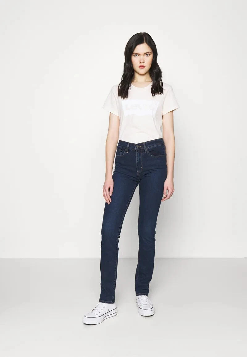 Levi's straight high rise cheap