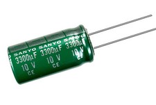 NEW 10pcs Sanyo AG 3300uF 10v 105C Radial Electrolytic Capacitor