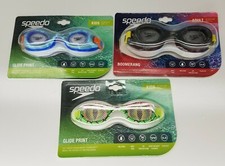 Speedo Goggle Boomerang Glide Print Adult Kids Soft Hydracomfort SEALED CHOICE