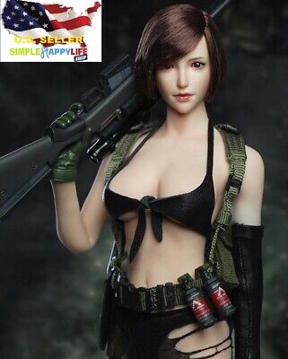 Super Duck 1/6 Female Head Rolling Eye SDDX02 C For Phicen Pale 12" figure ❶USA❶