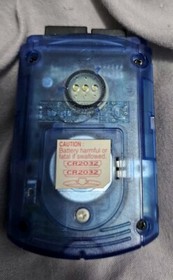 SEGA Dreamcast Blue Visual Memory Unit VMU HKT-7000 Tested & Works New Battery 