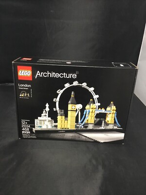 LEGO Architecture LONDON Great Britain Building Set (21034) 468 Pieces NEW