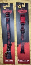 Netflix Stranger Things Dog Collar S and Stranger Things Dog Lead 6ft 