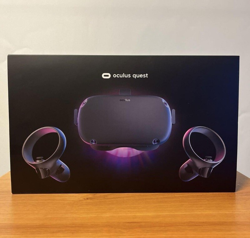Meta Oculus Quest All-in-one VR Gaming Headset 2 Controllers 128GB Black W/Box
