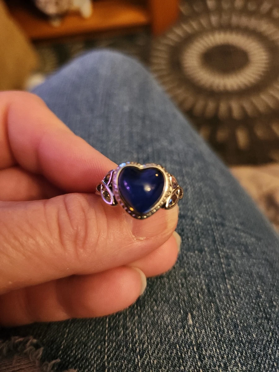 Heart shaped mood ring shop