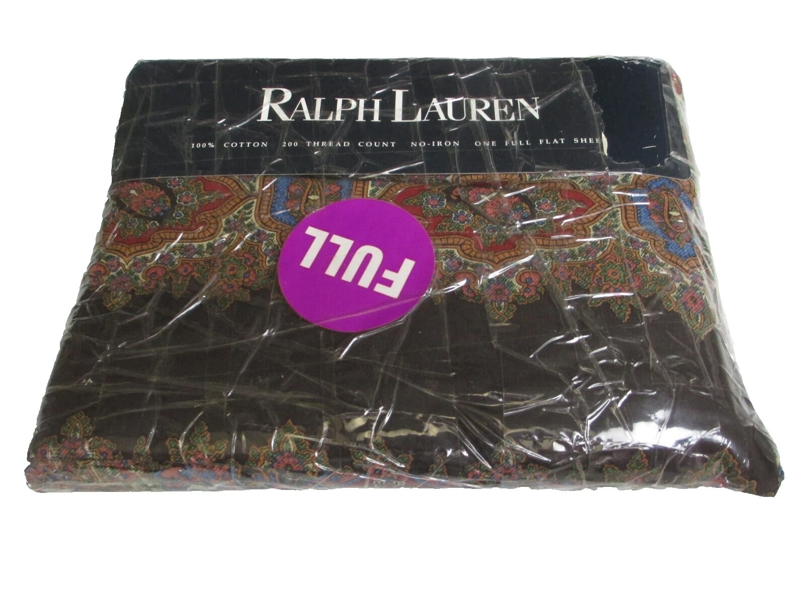 Ralph Lauren 佩斯利多色床单