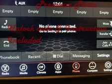 Dodge 7 Inch Uconnect Radio Touchscreen Receiver VP2 Apple CarPlay XMS 0829