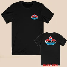 Amoco Standard Oil Company Men's Black Size S-5XL