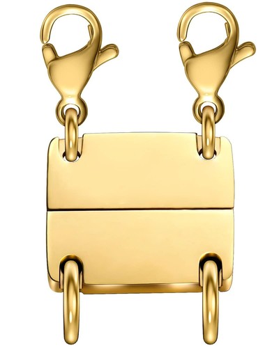 Double Necklace Layering Clasp Necklace Separator for Layering Chain Extender