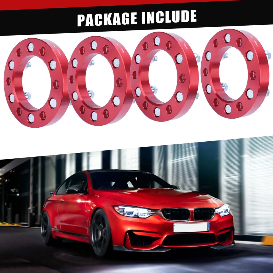 (4) 1" Hubcentric 6x5.5 Wheel Spacers Fits Toyota 4Runner Tacoma Tundra Sequoia - Image 3 of 4