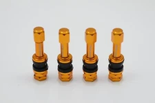 1320 Performance Super Light Weight Aluminum Racing TIRE VALVE STEM Gold