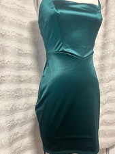 Adding Elegance BodyCon Satin Mini Dress