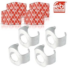 4X FEBI 19522 HALTER BREMSSCHLAUCH HINTEN VORNE FÜR VW CORRADO GOLF 1H0611715