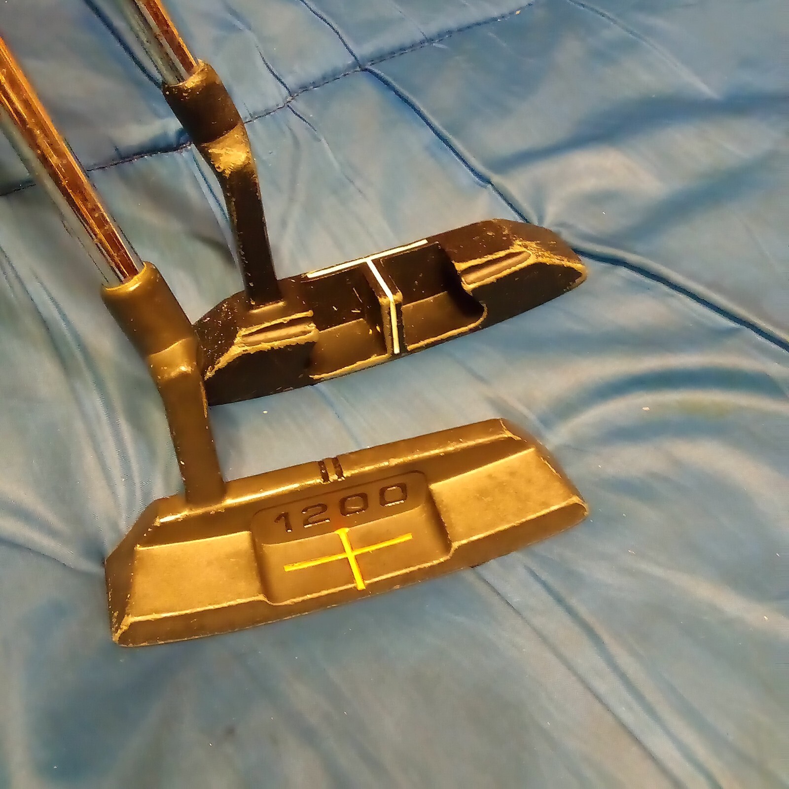 2 golf putters Wilson 1200 Double Milled, Protactic Pro Control 900 36 ...