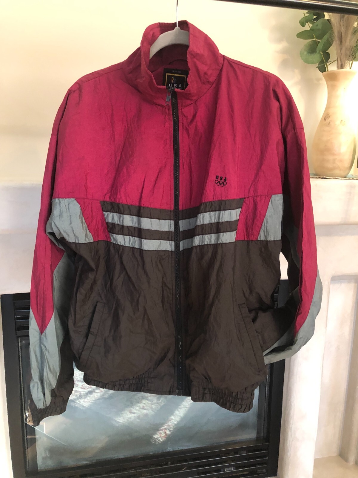 Vintage JCPenney Olympics Edition Jogger Jacket Size M Gem