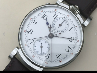 Chronograph Split Second, Rattrapante, Vintage Uhr Hochzeit