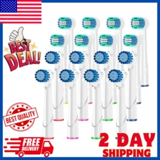 16 PCS Toothbrush Heads for Oral B Braun Sensitive Brush Refills Electric Brush
