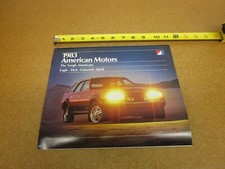 1983 Amc Eagle Sx4 Spirit Concord Sales Brochure 28 Pg Original Car Literature 1983 Amc Eagle Sx4 Spirit Concord Sales Brochure 28 Pg Original Car Literature
