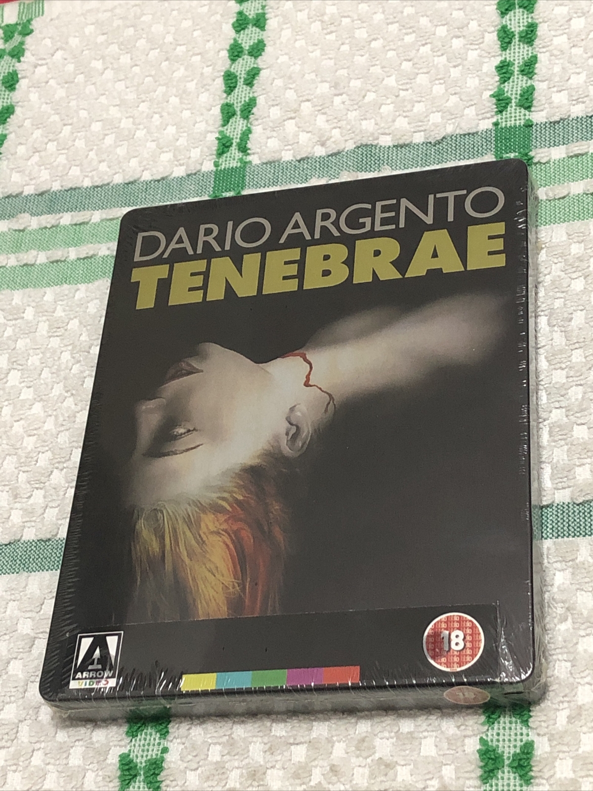 TENEBRAE - TENEBRE  STEELBOOK BLU-RAY ARROW DARIO ARGENTO Introvabile!! Nuovo !