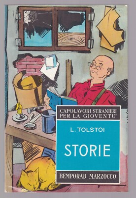 Libro Storie Tolstoi Capolavori Stranieri per la Gioventù Giunti 1967 SC20B #