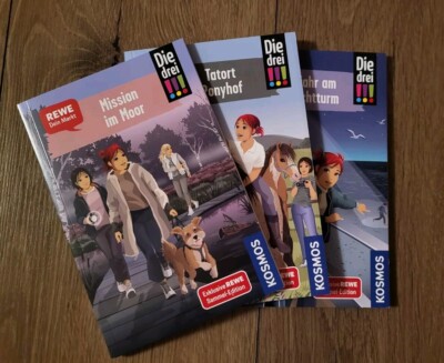 Die drei !!! Ausrufezeichen - 3 Stück KOSMOS/REWE  Edition NEU!