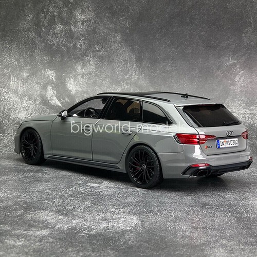 1/18 Scale AUTOKOL AUDI RS4 (B9) Avant 2022 Grey Diecast Car Model Toy Gift - Picture 4 of 7