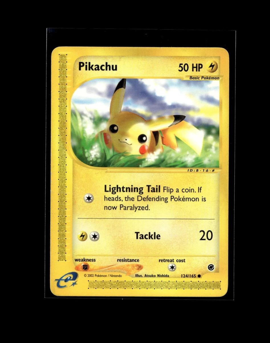 Pokémon Pikachu Pokémon TCG Expedition Base Set Individual