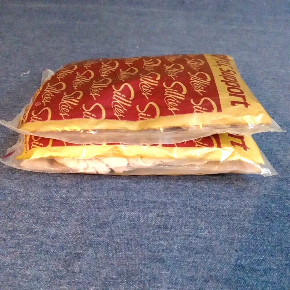 Pantimedias Silkies Medianas Soporte de Control Total de Piernas Nylon Mujer Ajuste Regular Lote 2 Foto 4 de 4