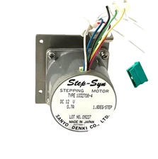 Sanyo Denki 103Z708-4 Step-syn Stepper Motor 1.8deg/step 6v-dc