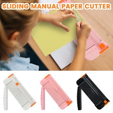 Paper Cutter 12 Inch A4 Paper Trimmer with Side Ruler Portable Straight Lyw