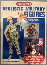 How to Paint Realistic Military Figures Scale Model Handbook 14 Kalmbach 12111
