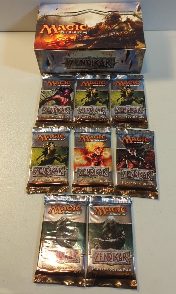 1x Magic The Gathering MTG Zendikar - Booster Pack Factory Sealed | eBay 1x Magic The Gathering MTG Zendikar - Booster Pack Factory Sealed | eBay