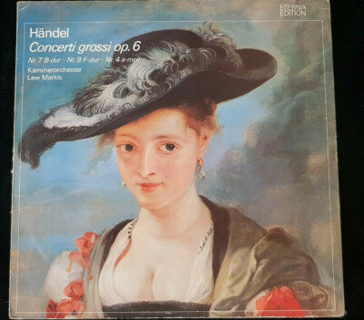12'' / LP - Kammerorchester Lew Markis, Lew Markis -Händel - Concerti Grossi...