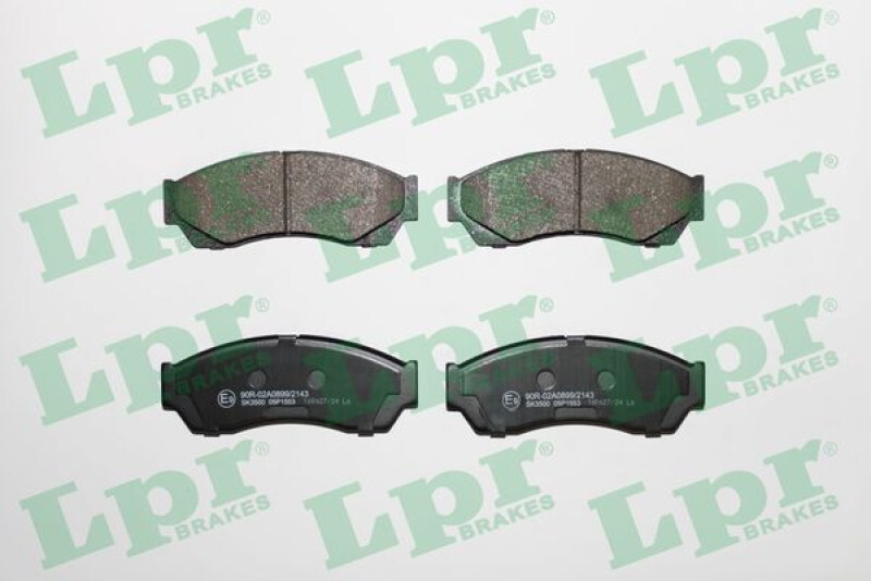 4 Plaquettes Frein Avant 277942100114 pour Stopper les Sifflements