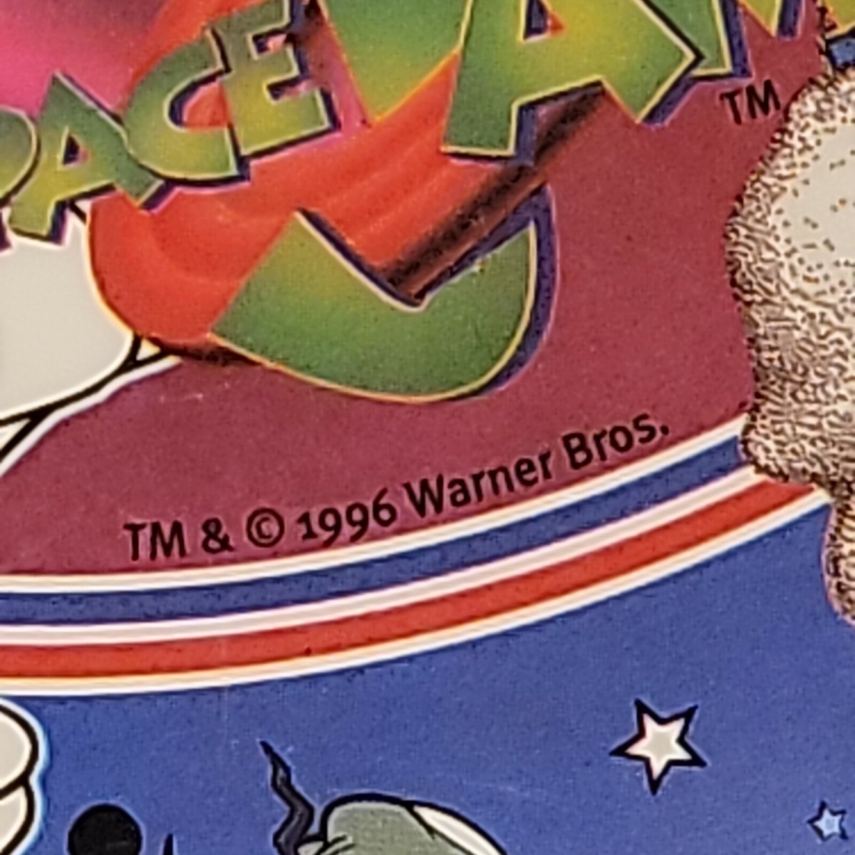 VTG 1996 SPACE JAM Melamine Plate Michael Jordan Tune Squad