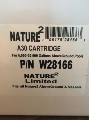 1 Nature2 A30 Cartridge For Above Ground Pools Mineral Sanitizer For Pools