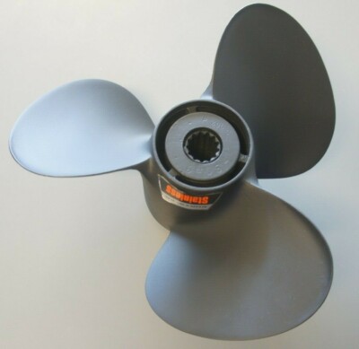 Reconditioned Chrysler Force 10'' x 15 Pitch Stainless Boat Propeller P496C