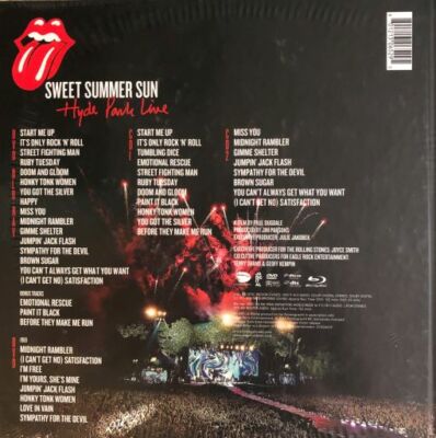 The Rolling Stones - Sweet Summer Sun (Blu-ray, 2 DVD + 2 CD