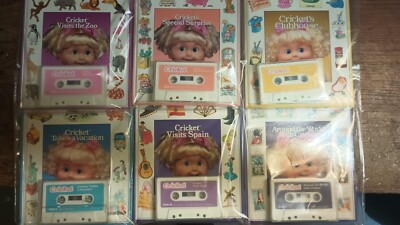 Cricket Doll Animation Tapes with Matching Books - You choose one or buy more!