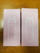 2 Pk: Mini Portable Fan Pocket Size Handheld/Rechargeable Pink W7B