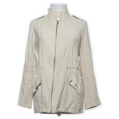 Zara Basic Collection, Jacke, Damen, Größe: XS, Beige, Polyester/Viskose #iEi