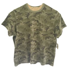 Mens Route 66 Camouflage Short Sleeve  T Shirt Size 3X NEW WITH TAGS