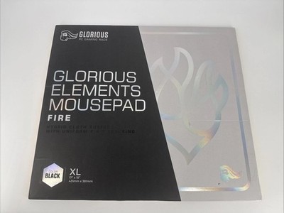 Glorious Elements Gaming Mousepad FIRE - Extra Large Mouse Pad XL - Foam Core