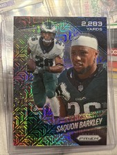2025 Panini Prizm All Purpose Mojo Prizm #1 Saquon Barkley 04/25 MINT