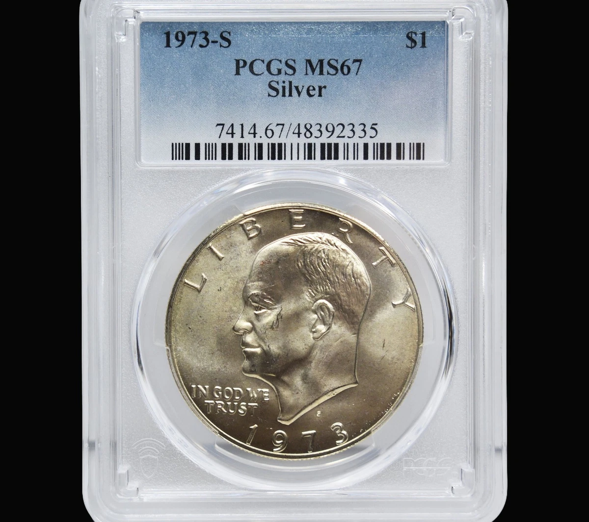 MS 67 Graded 1973 Eisenhower Dollars (1971-1978) for sale | eBay