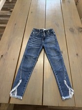 KanCan Youth Size 7 Skinny Jeans Dark Wash Stretch Denim