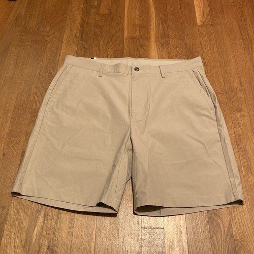 Rhoback Everyday Shorts Größe 38 grau 8" Schrittlänge Chino Freizeit Golf einfarbig - Bild 6 von 10