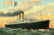 White Star Line's ADRIATIC of 1907 - 'Hands Across the Sea'
