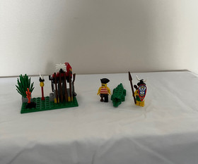 Lego 6246 Islanders -Crocodile Cage-100% complete w/instructions & box